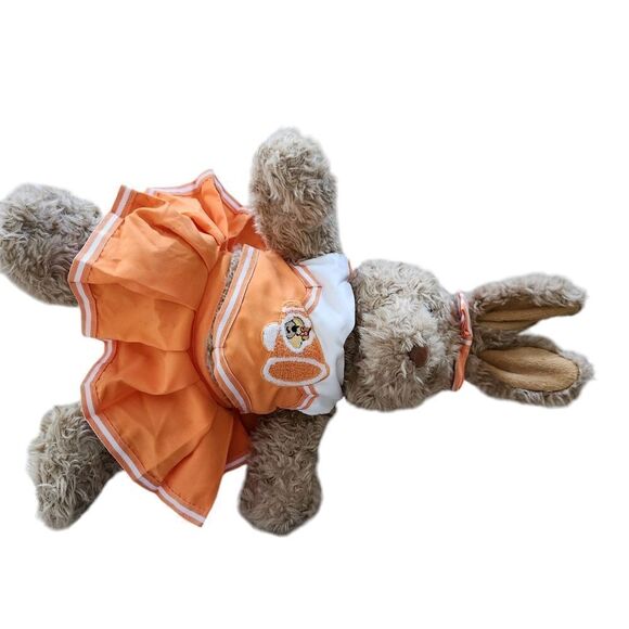 Build A Bear 19 inch Bunny Plush with Three Piece Cheer Outfit - Picture 2 of 11